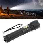 Linterna alta potencia impermeable con zoom
